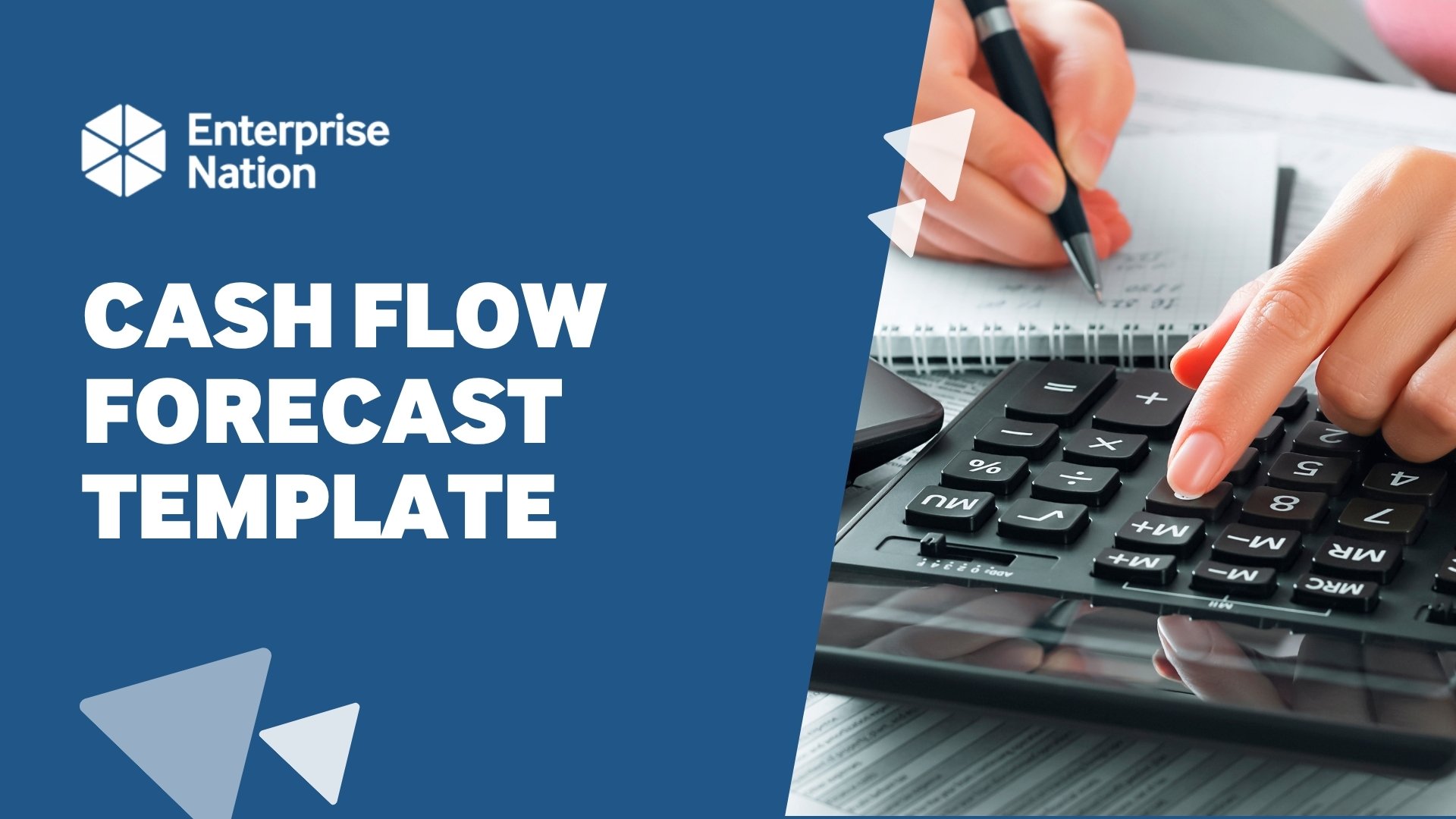 Cash flow forecast template for small businesses
