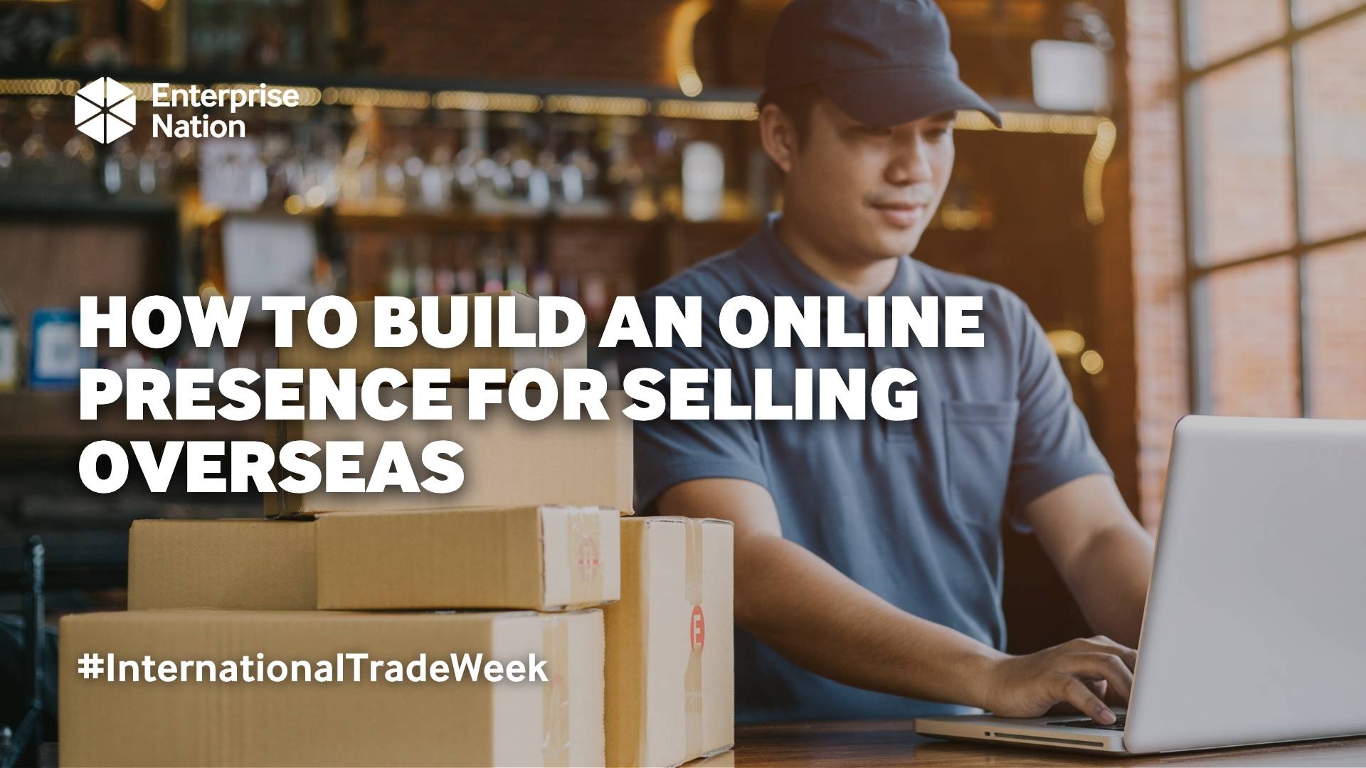 How to build an online presence for selling overseas