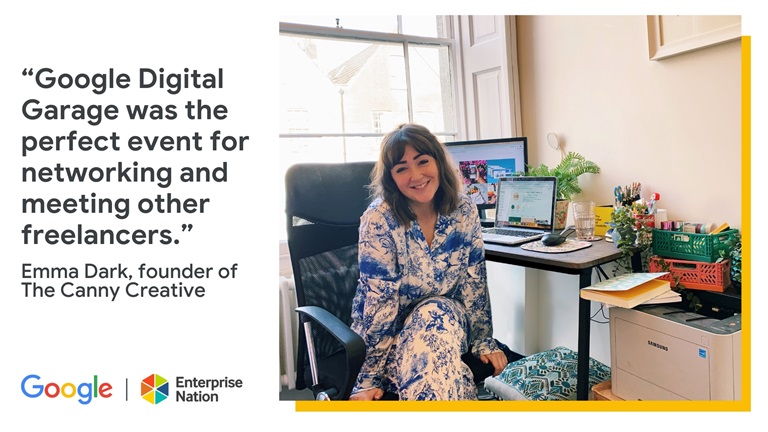 Emma Dark: Google Digital Garage was the perfect event for networking and meeting other freelancers