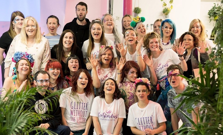 The biodegradable glitter company saving the planet one sparkly party at a time